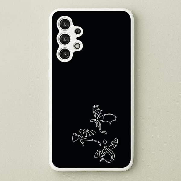 Three Dragons - Dragon Patterns - Dragon Patterns Phone Case for Galaxy A13