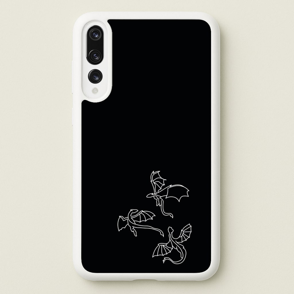Three Dragons - Dragon Patterns - Dragon Patterns Phone Case for Huawei P20 Pro