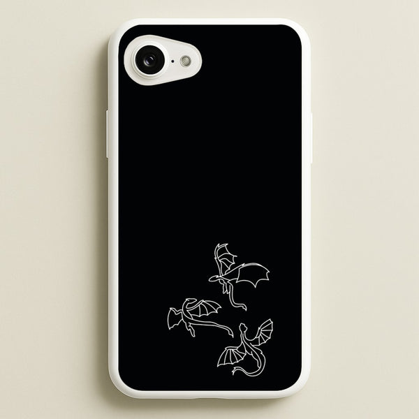 Three Dragons - Dragon Patterns - Dragon Patterns Phone Case for iPhone 16e