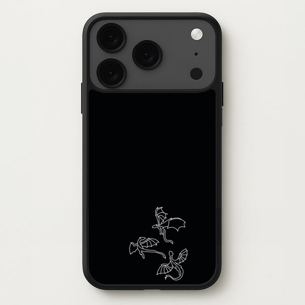 Three Dragons - Dragon Patterns Phone Case for iPhone 17 Pro Max