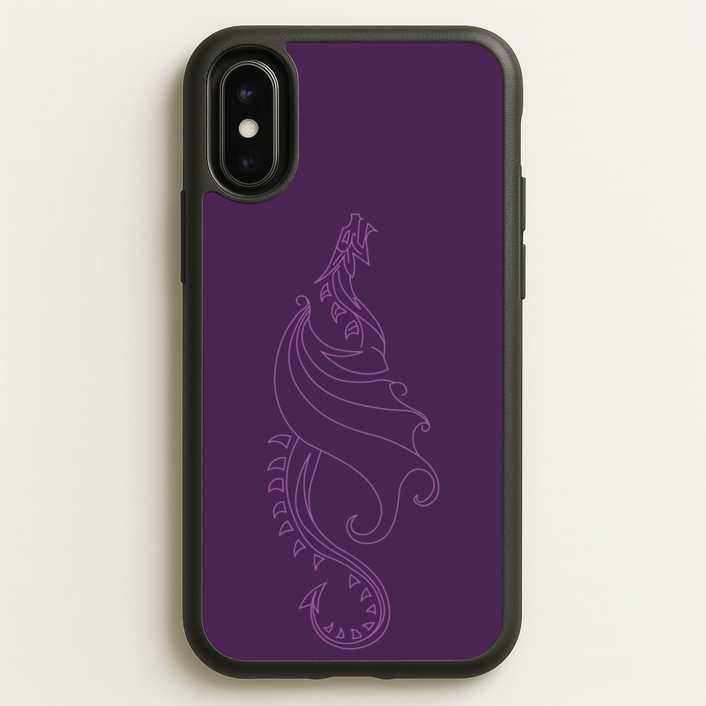 Flying Dragon - Dragon Patterns - Dragon Patterns Phone Case for iPhone X / XS