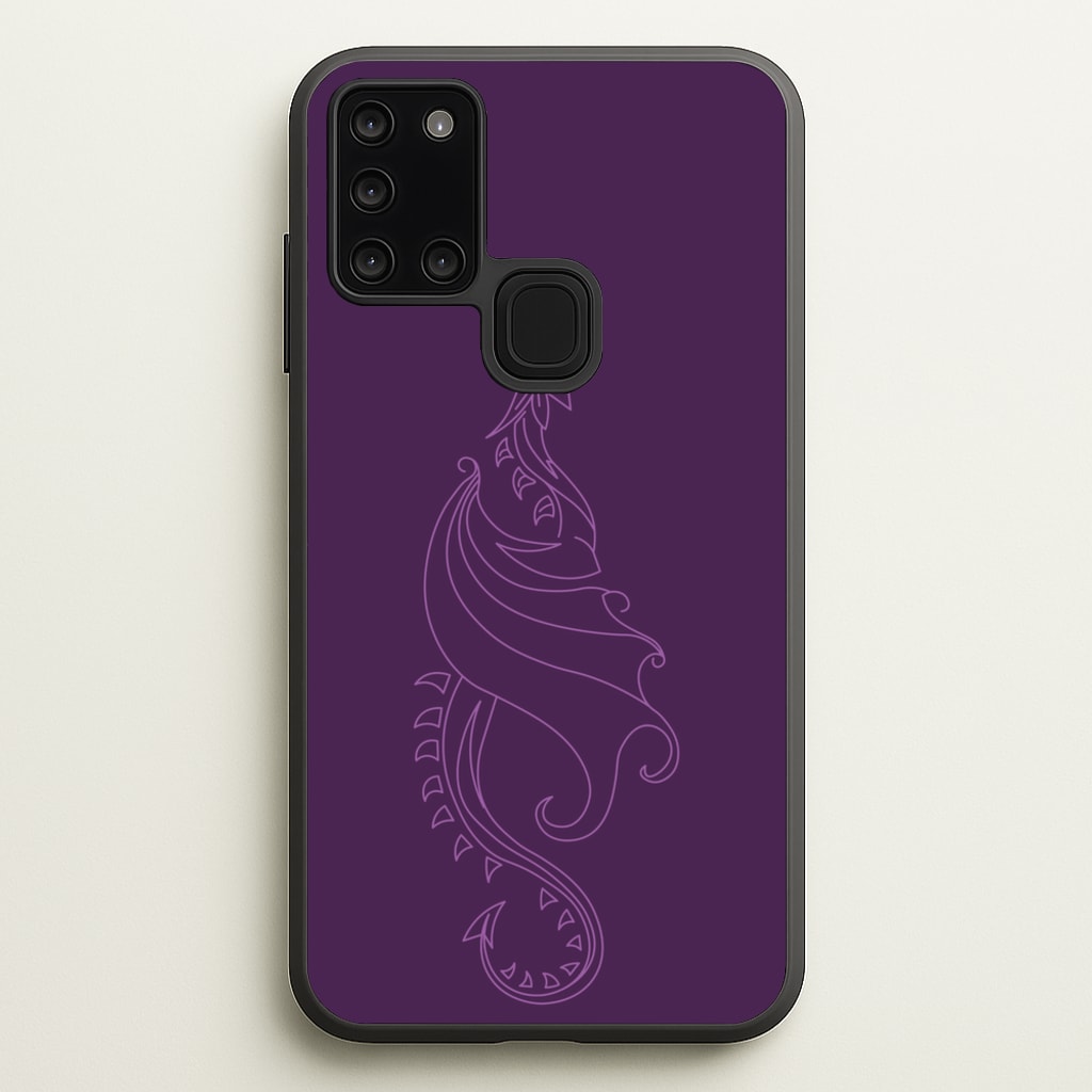 Flying Dragon - Dragon Patterns - Dragon Patterns Phone Case for Galaxy A21s