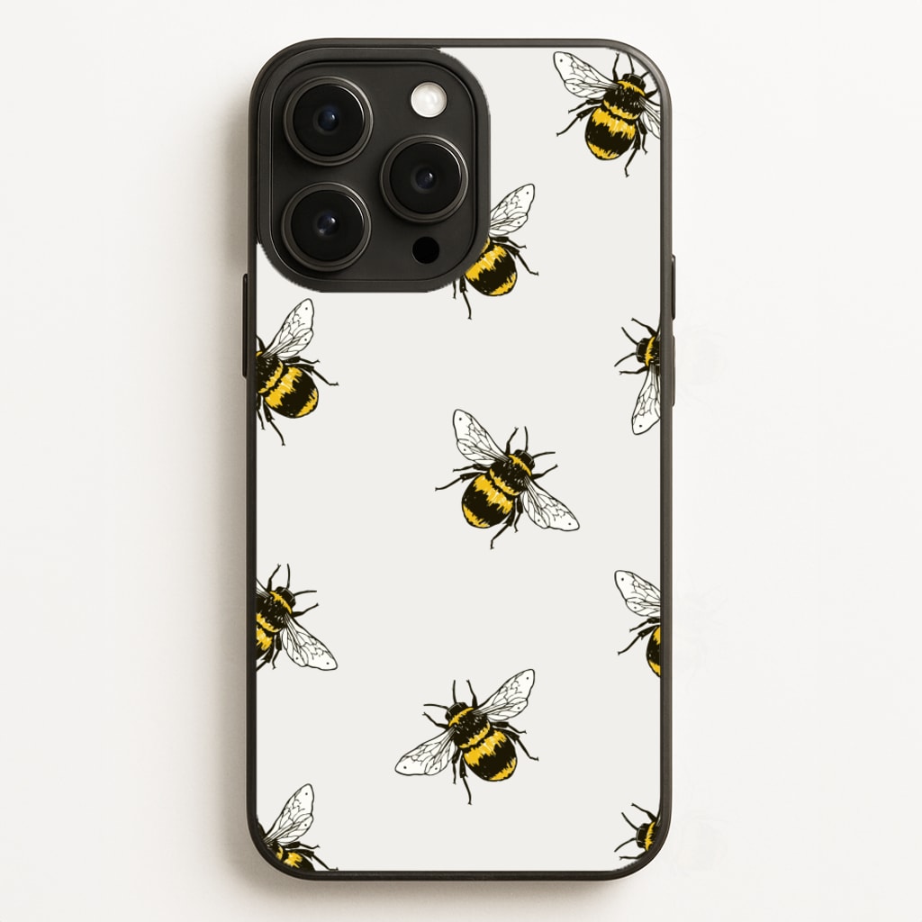Bumblebee Pattern - Easter Phone Case for iPhone 16 Pro Max