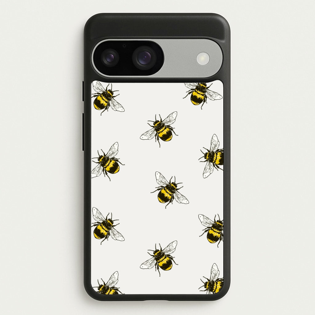 Bumblebee Pattern - Easter Phone Case for Google Pixel 9 / 9 Pro