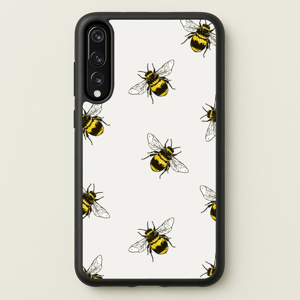 Bumblebee Pattern - Easter Phone Case for Huawei P20 Pro
