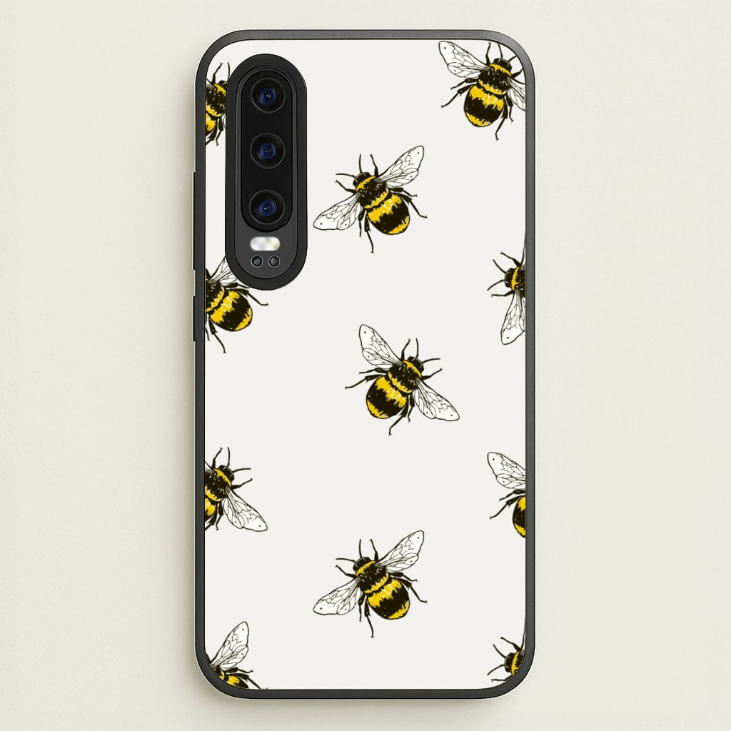 Bumblebee Pattern - Easter Phone Case for Huawei P30