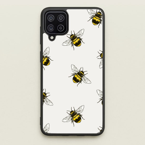 Bumblebee Pattern - Easter Phone Case for Galaxy A12