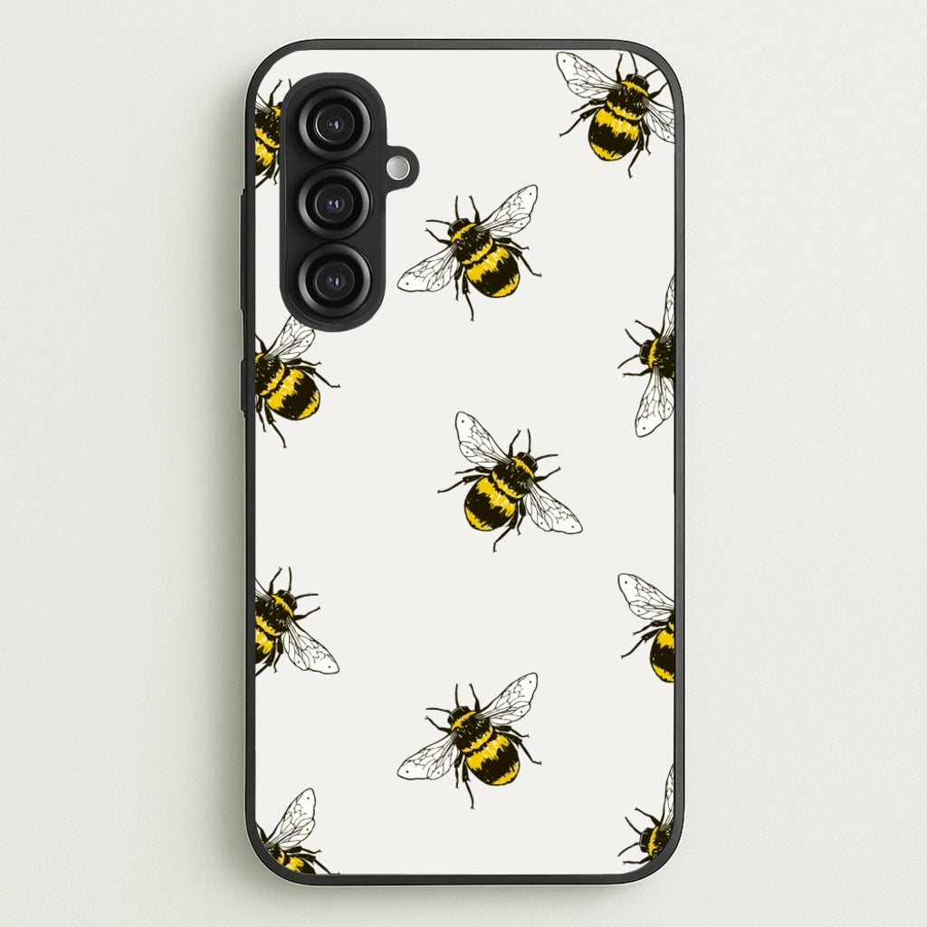 Bumblebee Pattern - Easter Phone Case for Galaxy S23FE