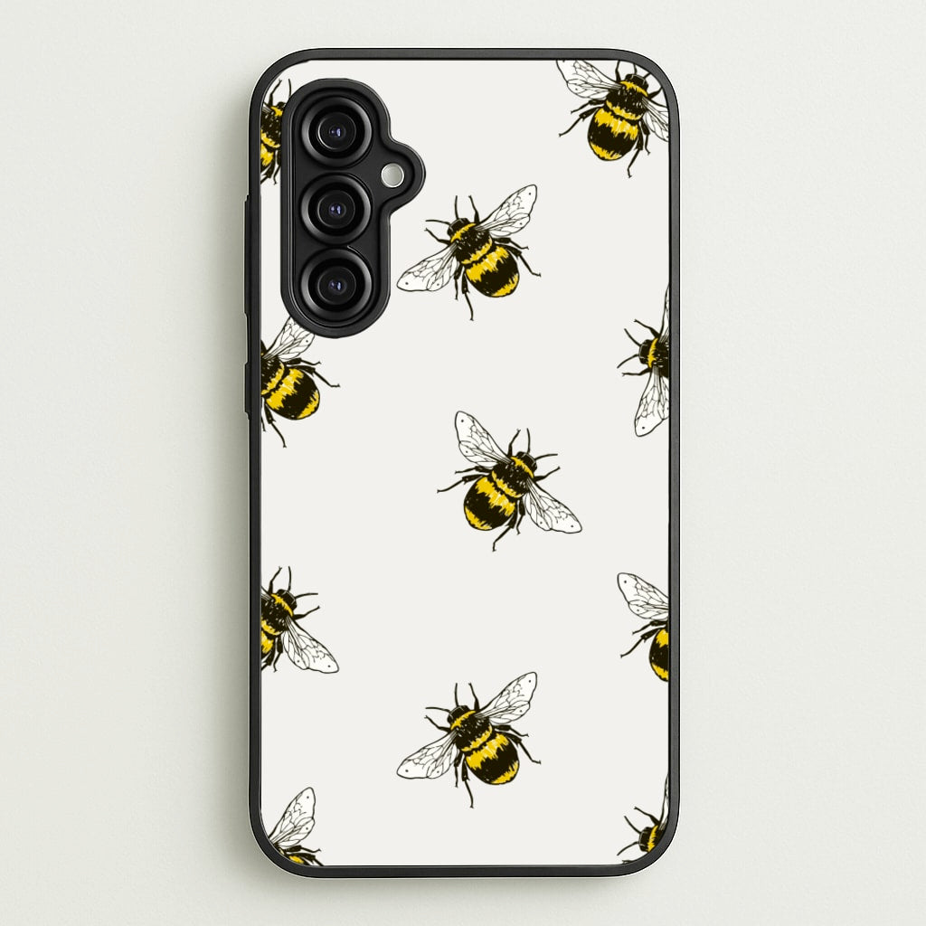 Bumblebee Pattern - Easter Phone Case for Galaxy A14