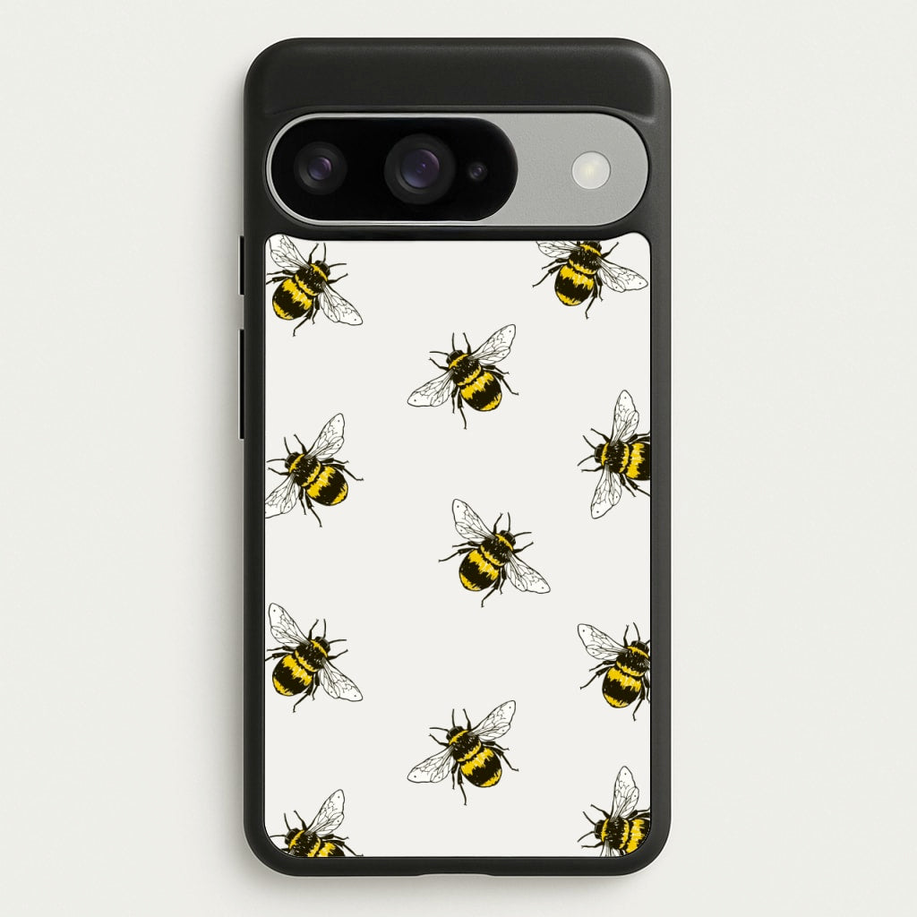 Bumblebee Pattern Phone Case for Google Pixel 10 / 10 Pro