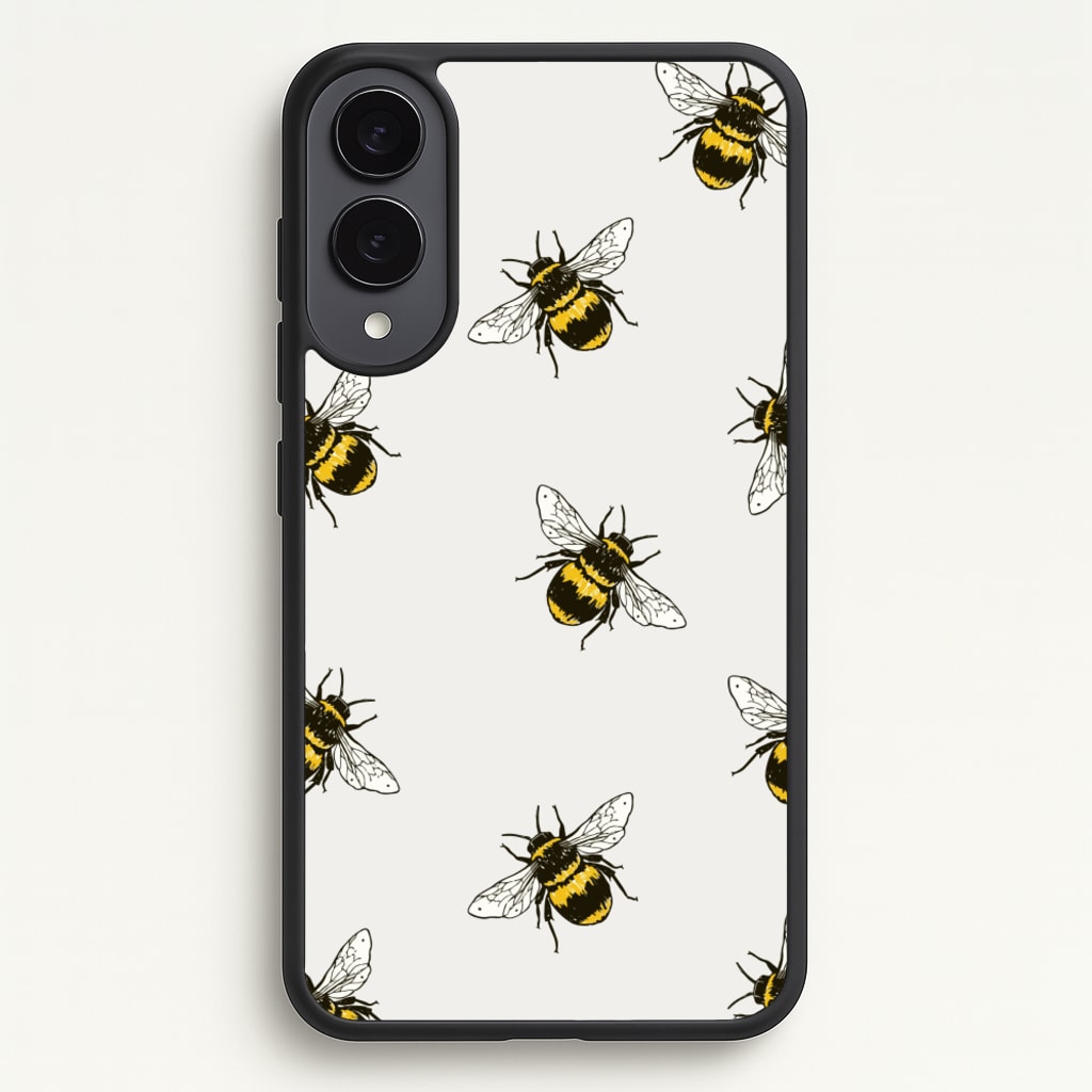 Bumblebee Pattern - Easter Phone Case for Galaxy S25 Edge