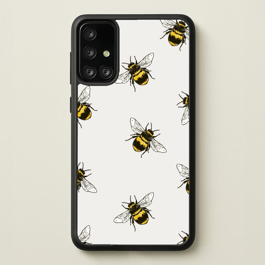 Bumblebee Pattern - Easter Phone Case for Galaxy A71