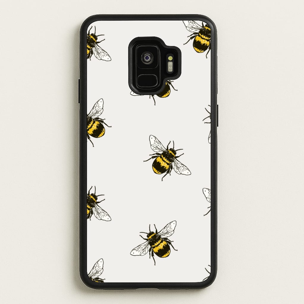Bumblebee Pattern - Easter Phone Case for Galaxy S9