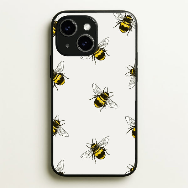 Bumblebee Pattern - Easter Phone Case for iPhone 14 Plus