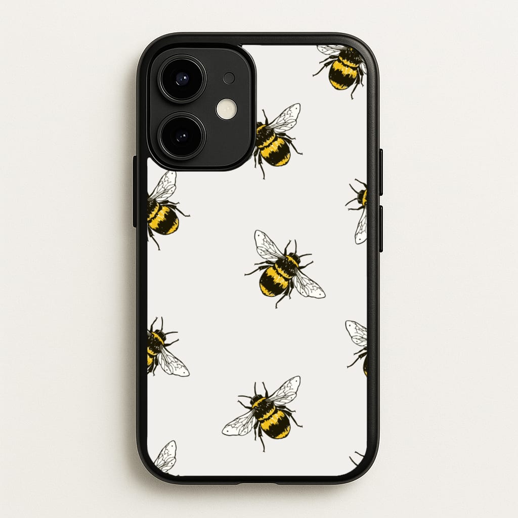 Bumblebee Pattern - Easter Phone Case for iPhone 12 Mini