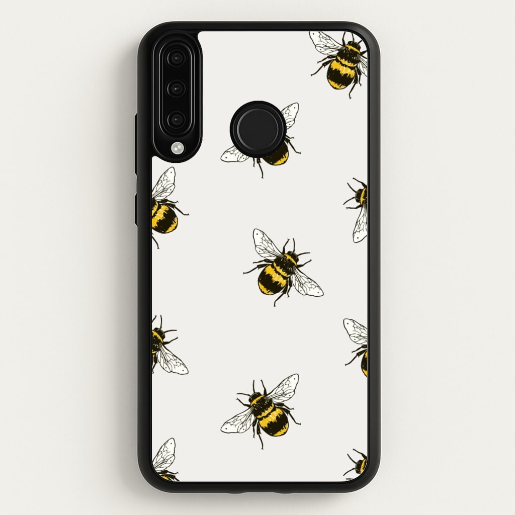 Bumblebee Pattern - Easter Phone Case for Huawei P30 Lite