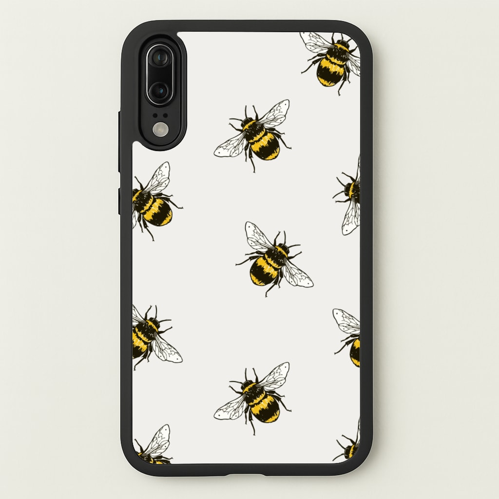 Bumblebee Pattern - Easter Phone Case for Huawei P20
