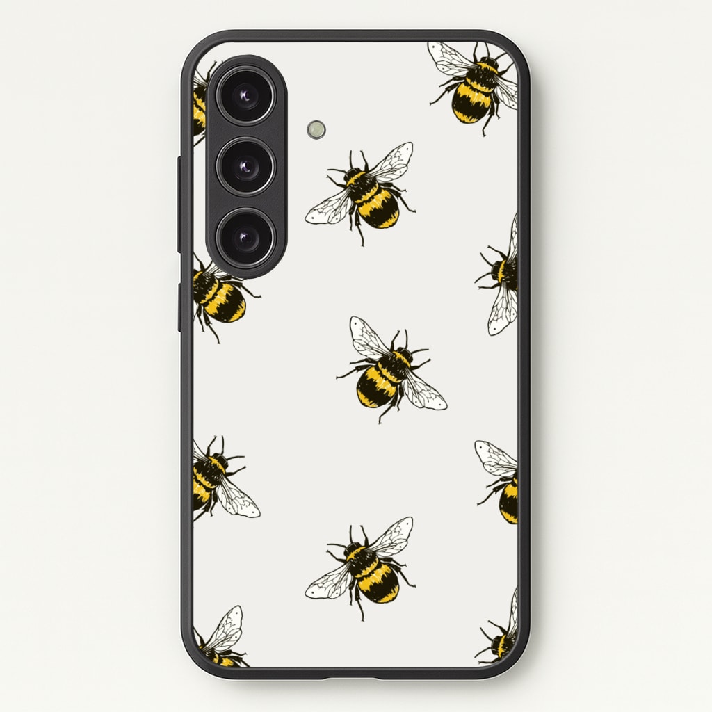 Bumblebee Pattern - Easter Phone Case for Galaxy S25