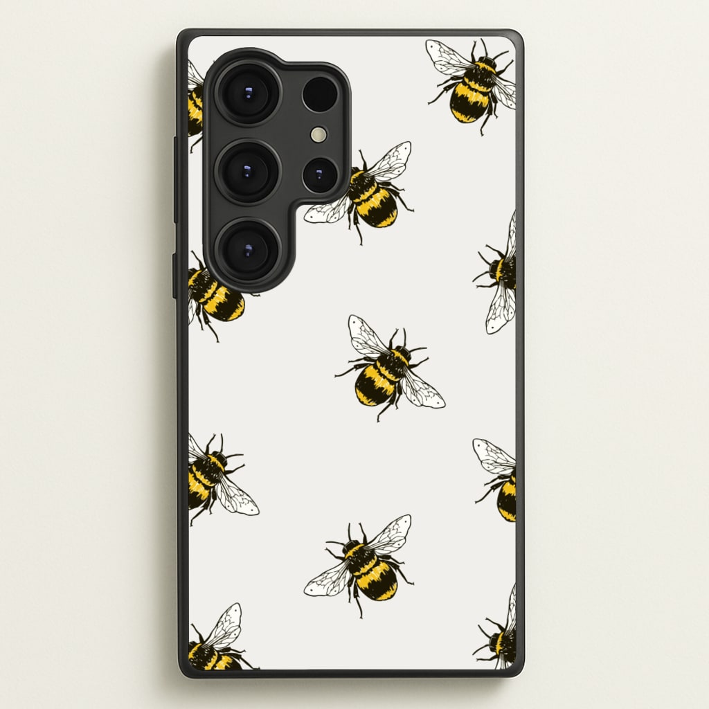 Bumblebee Pattern - Easter Phone Case for Galaxy S25 Ultra