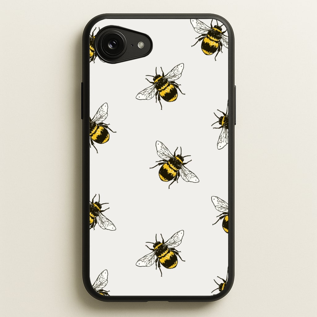 Bumblebee Pattern - Easter Phone Case for iPhone 16e