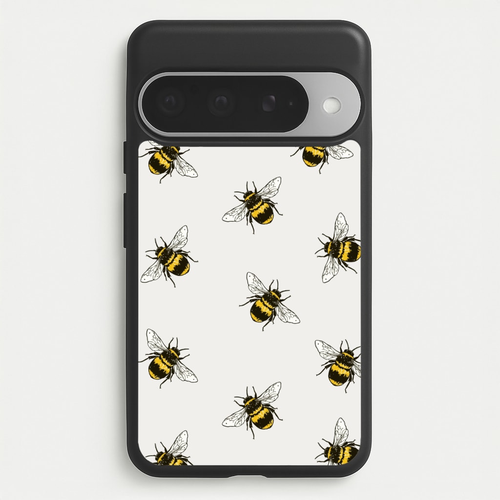 Bumblebee Pattern Phone Case for Google Pixel 10 Pro XL