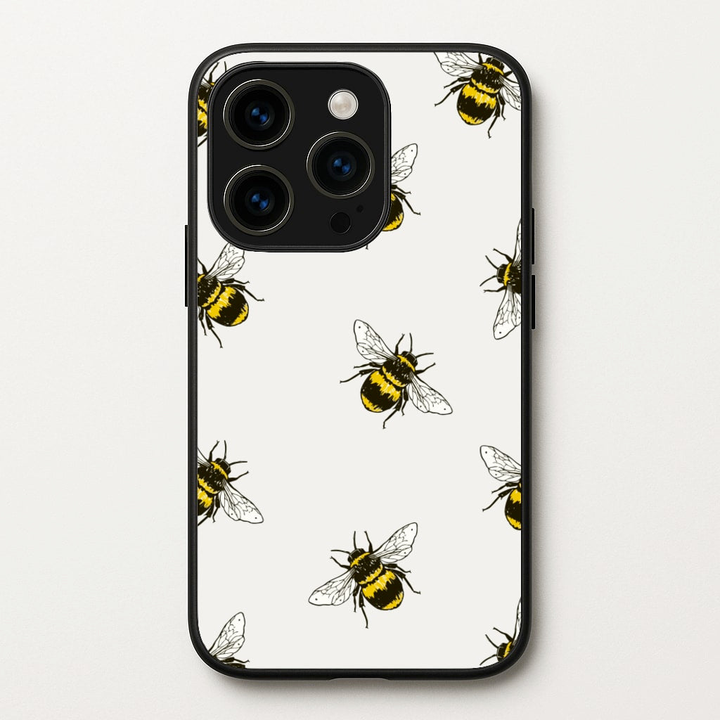 Bumblebee Pattern - Easter Phone Case for iPhone 14 Pro