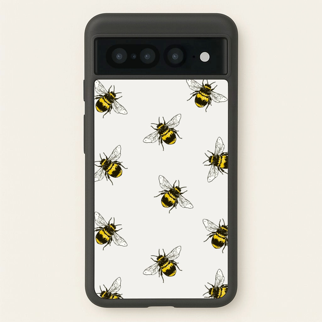 Bumblebee Pattern - Easter Phone Case for Google Pixel 7 Pro