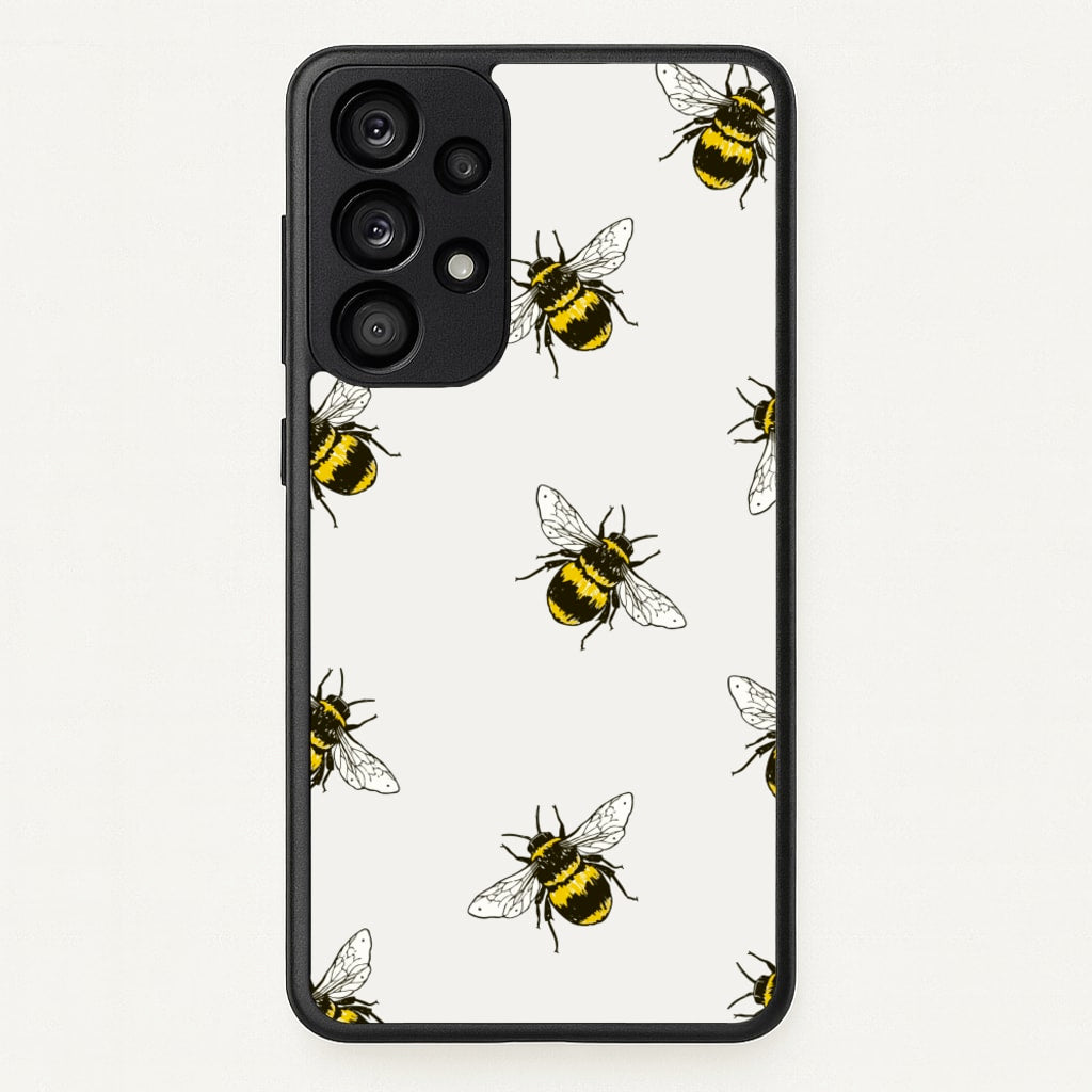 Bumblebee Pattern - Easter Phone Case for Galaxy A53