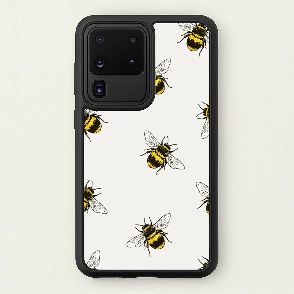 Bumblebee Pattern - Easter Phone Case for Galaxy S20 Ultra