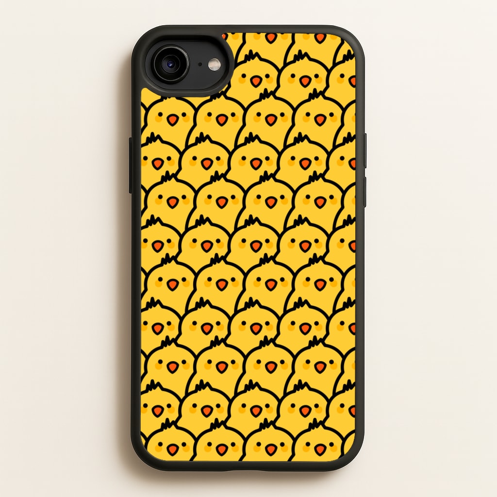 Chick Pattern - Easter Phone Case for iPhone 6 / 7 / 8 / SE