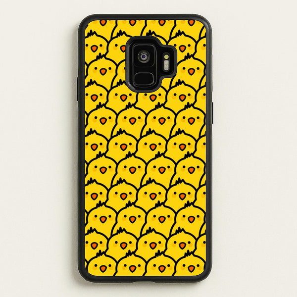 Chick Pattern - Easter Phone Case for Galaxy S9