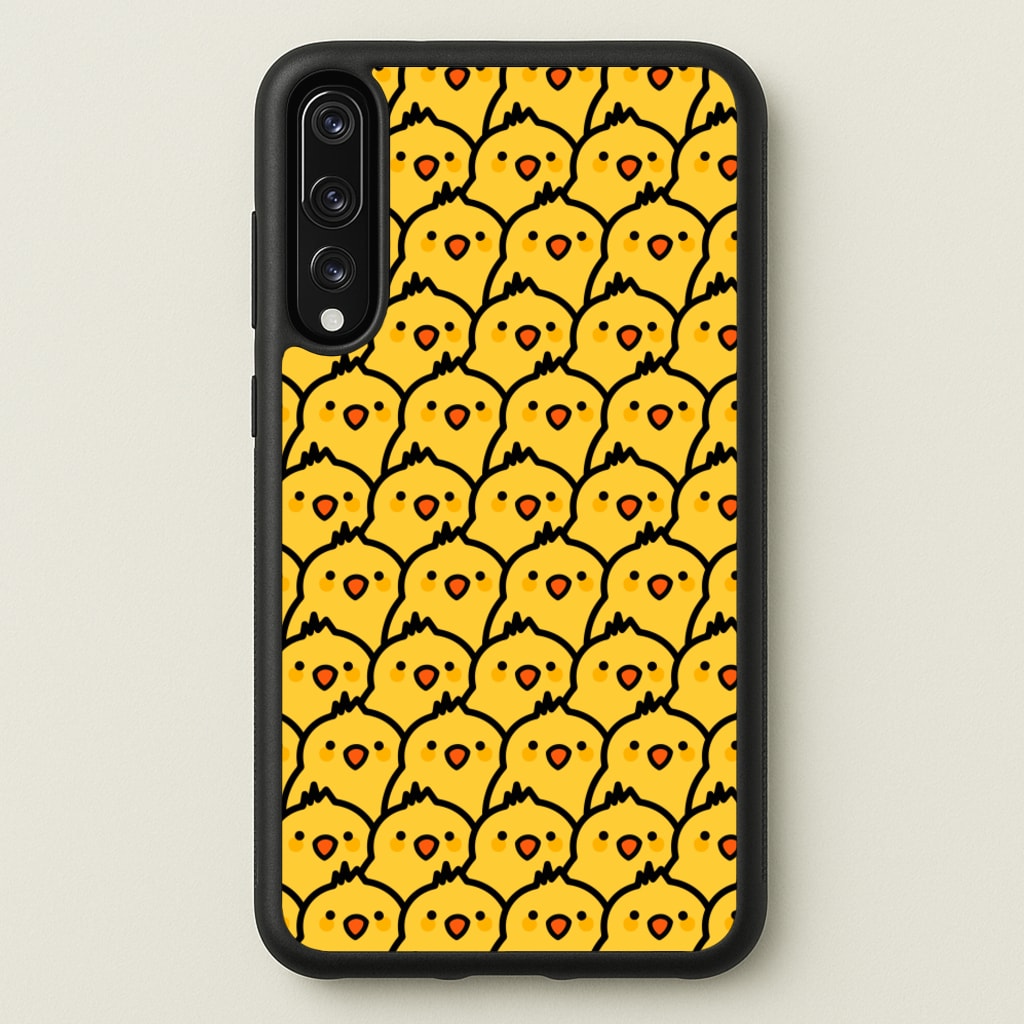 Chick Pattern - Easter Phone Case for Huawei P20 Pro