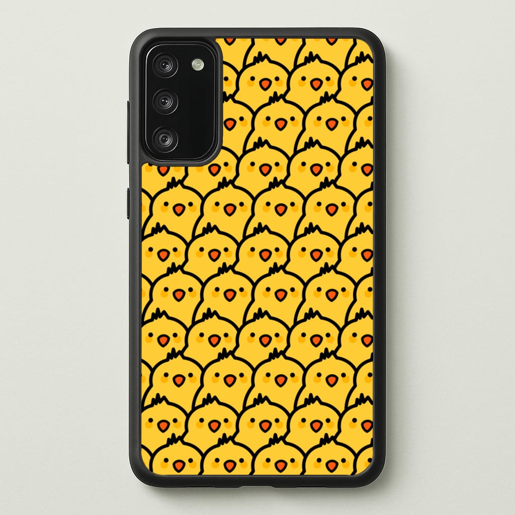 Chick Pattern - Easter Phone Case for Galaxy S20FE