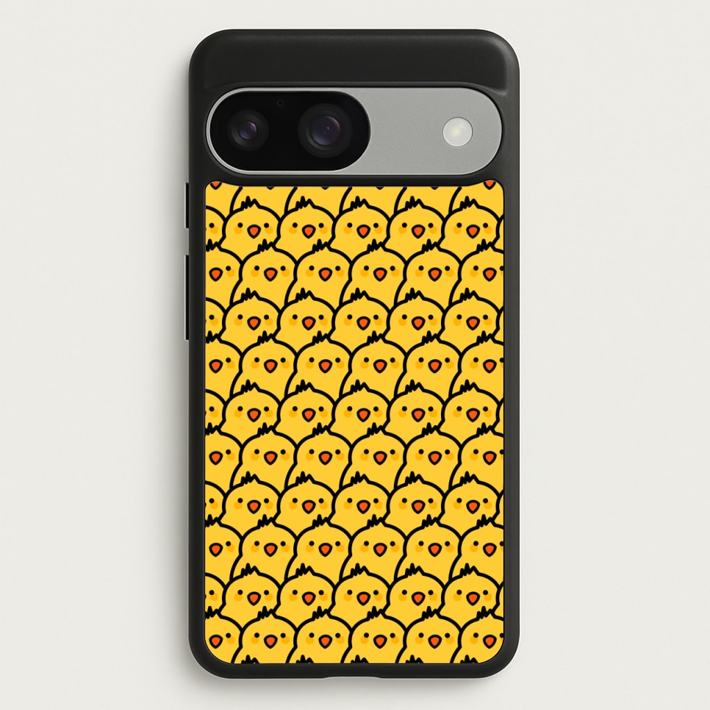 Chick Pattern - Easter Phone Case for Google Pixel 9 / 9 Pro