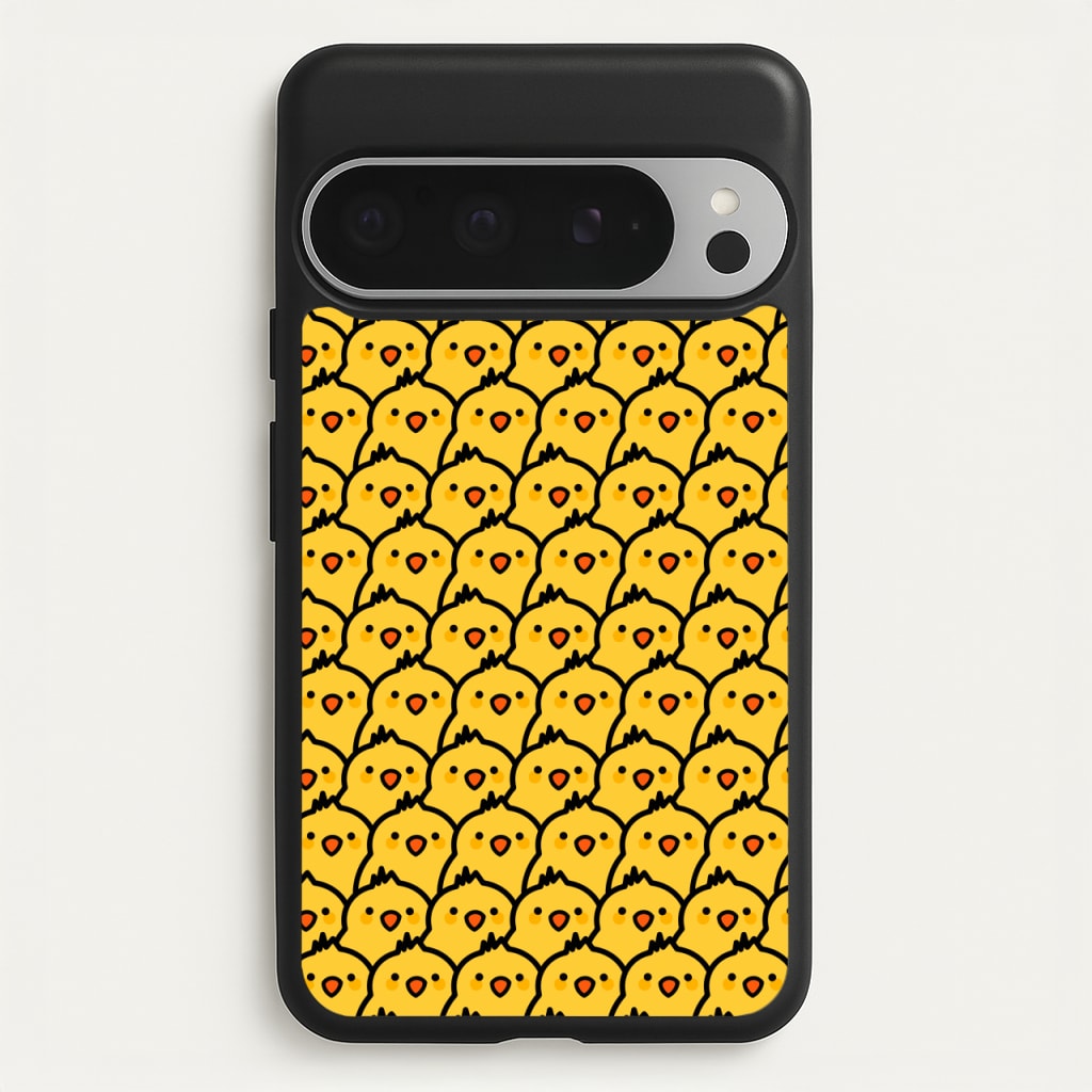 Chick Pattern - Easter Phone Case for Google Pixel 9 Pro XL