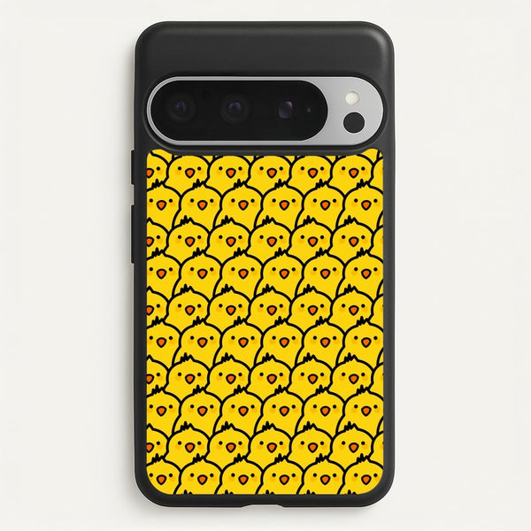 Chick Pattern - Easter Phone Case for Google Pixel 9 Pro XL
