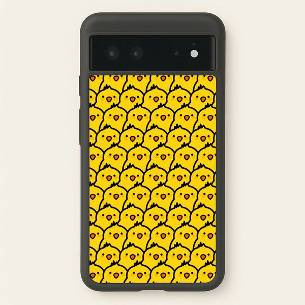 Chick Pattern - Easter Phone Case for Google Pixel 6