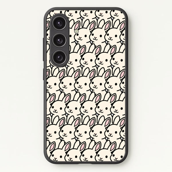 Bunny Rabbit Pattern - Easter Phone Case for Galaxy S24 Plus