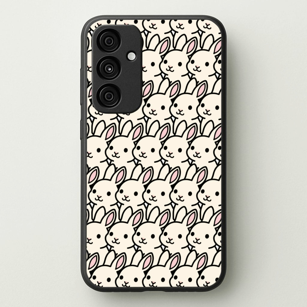 Bunny Rabbit Pattern - Easter Phone Case for Galaxy A35
