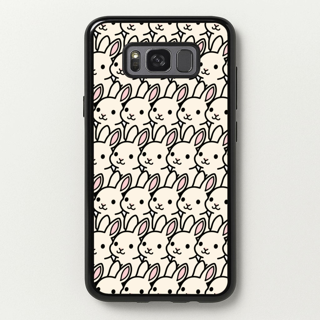 Bunny Rabbit Pattern - Easter Phone Case for Galaxy S8