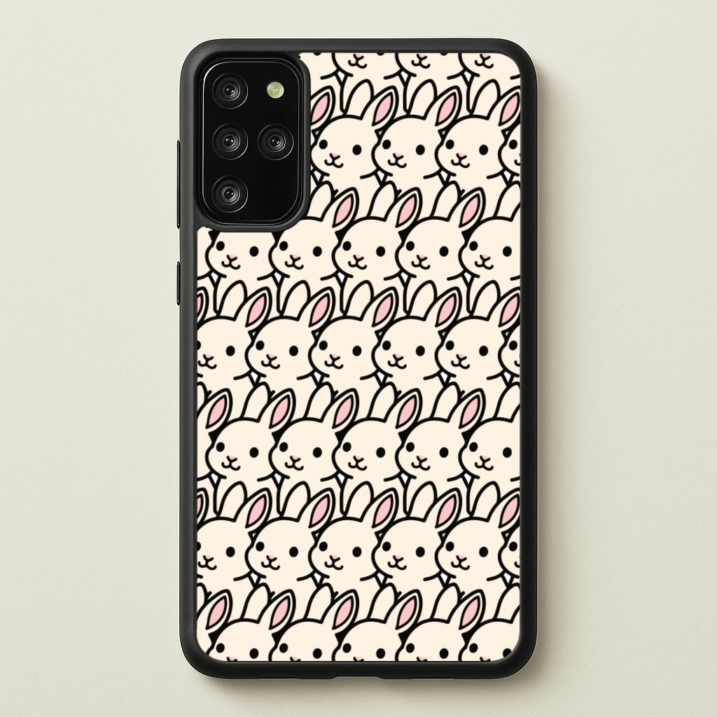 Bunny Rabbit Pattern - Easter Phone Case for Galaxy S20 Plus