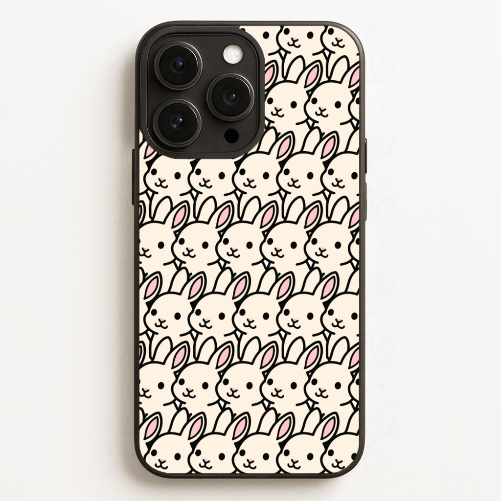 Bunny Rabbit Pattern - Easter Phone Case for iPhone 12 Pro Max