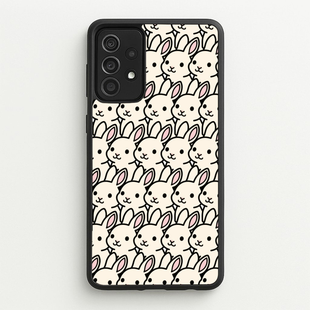 Bunny Rabbit Pattern - Easter Phone Case for Galaxy A52 / A52s