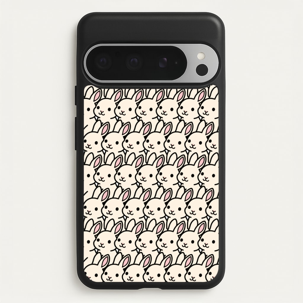 Bunny Rabbit Pattern - Easter Phone Case for Google Pixel 9 Pro XL