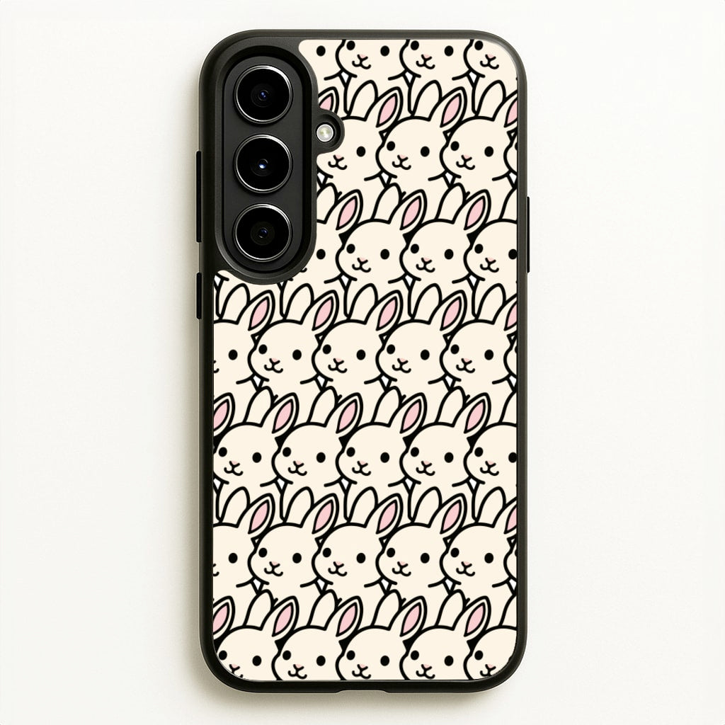 Bunny Rabbit Pattern - Easter Phone Case for Galaxy A56