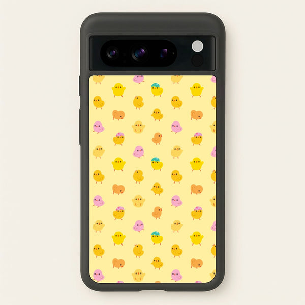 Cute Chick Pattern - Easter Phone Case for Google Pixel 8 Pro