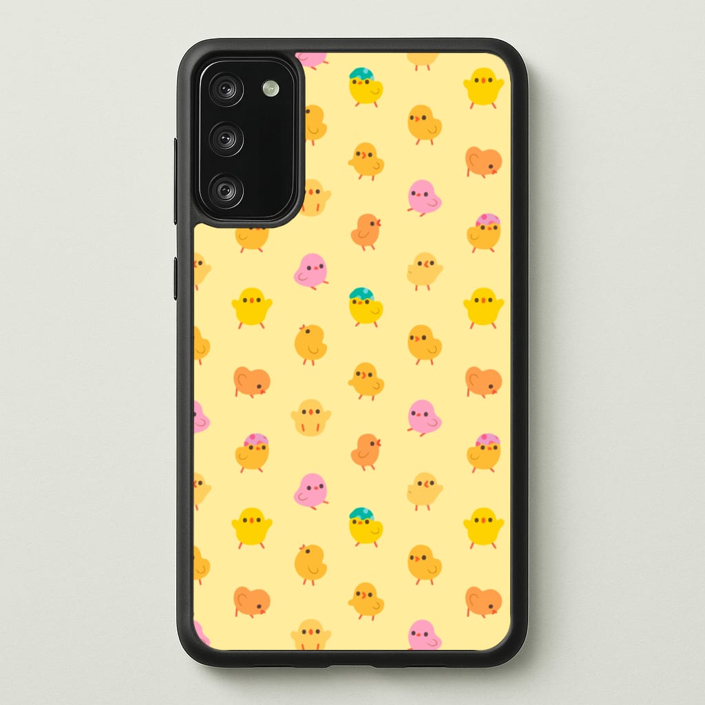 Cute Chick Pattern - Easter Phone Case for Galaxy S20