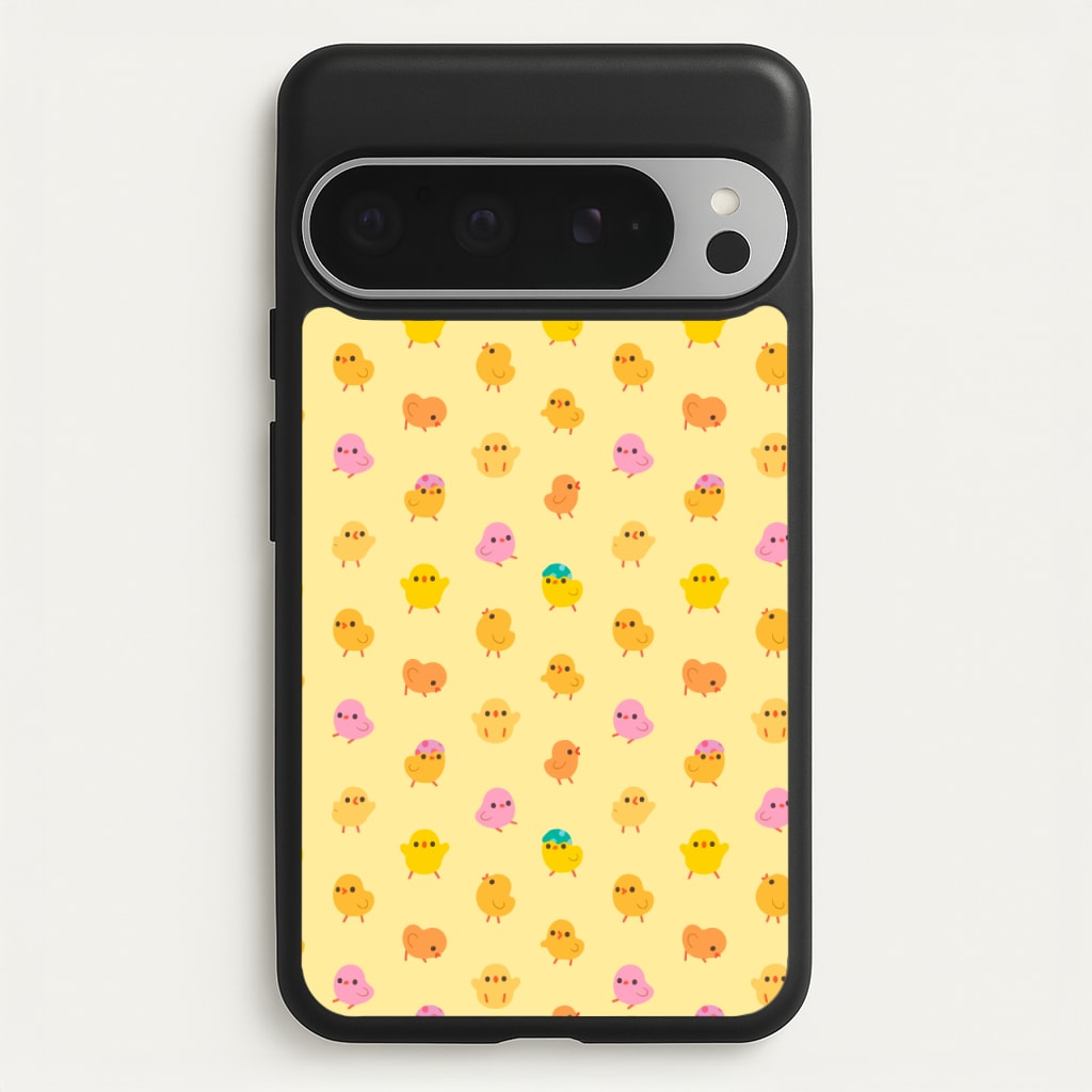Cute Chick Pattern - Easter Phone Case for Google Pixel 9 Pro XL