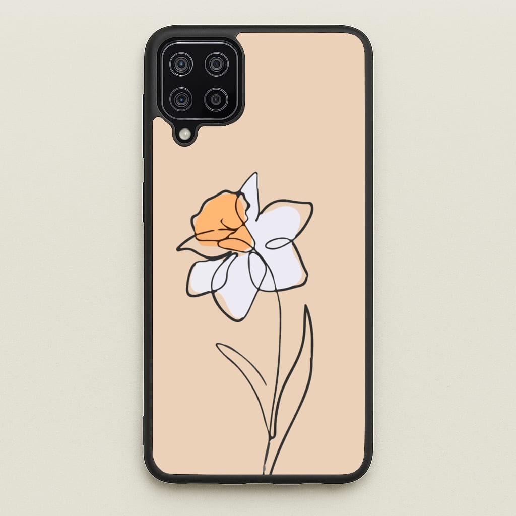 Spring Daffodil - Easter Phone Case for Galaxy A12