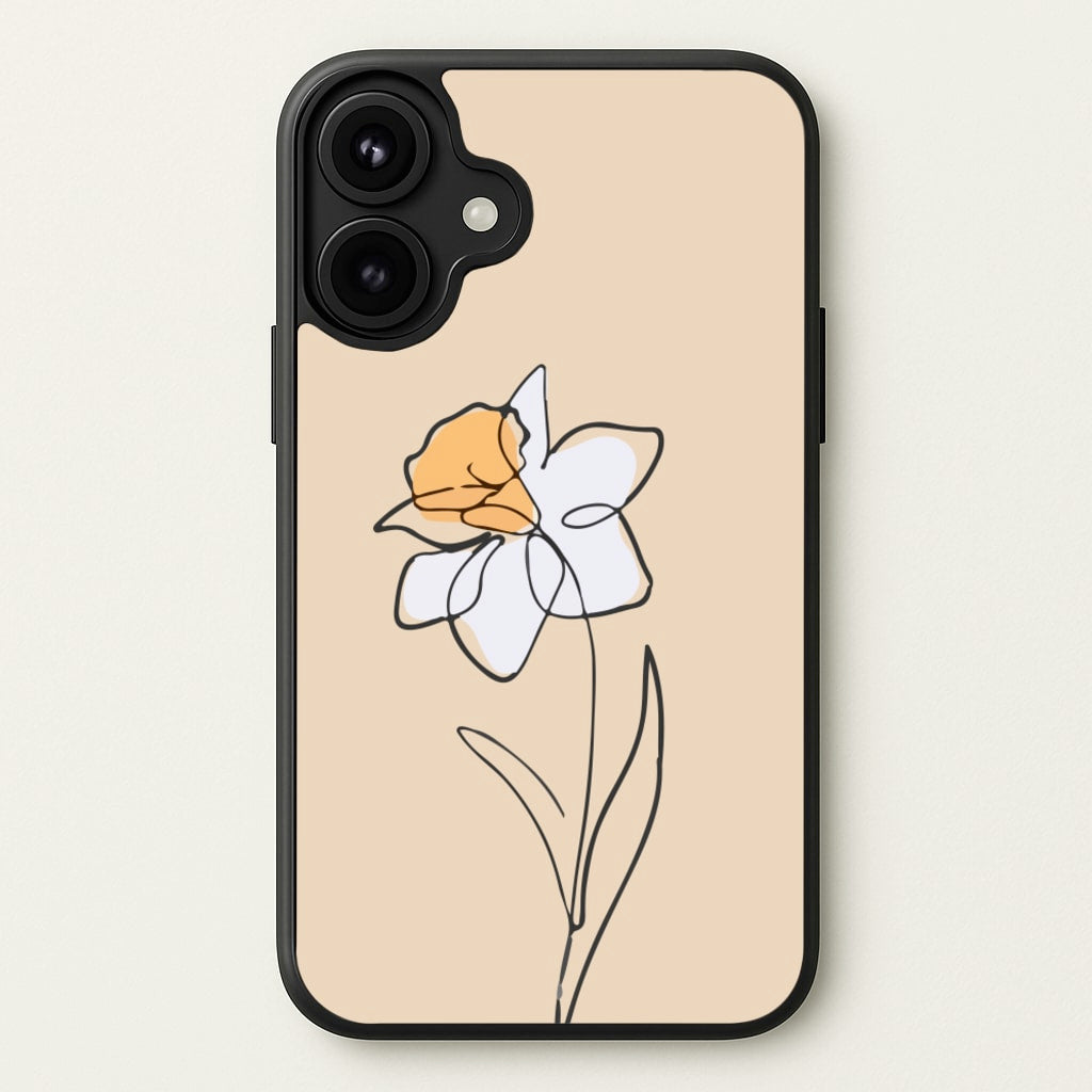 Spring Daffodil Phone Case for iPhone 17